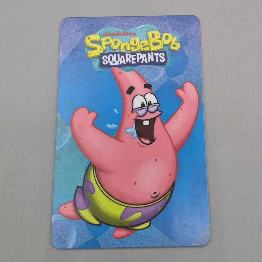 Nickelodeon SpongeBob SquarePants‎ Patrick Star Arcade Trading Card 004 2018